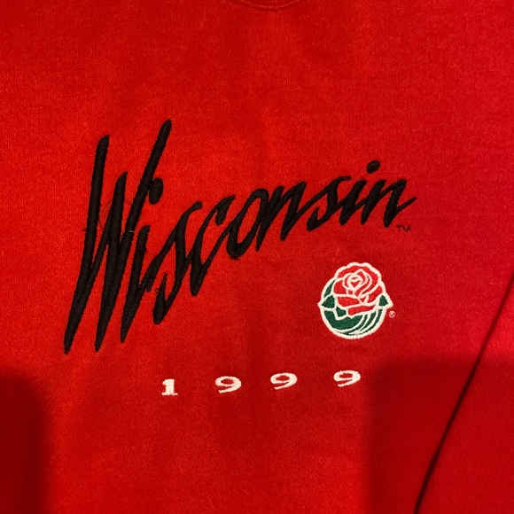 Vintage Lee Wisconsin Badgers Crewneck - Picture 4 of 5